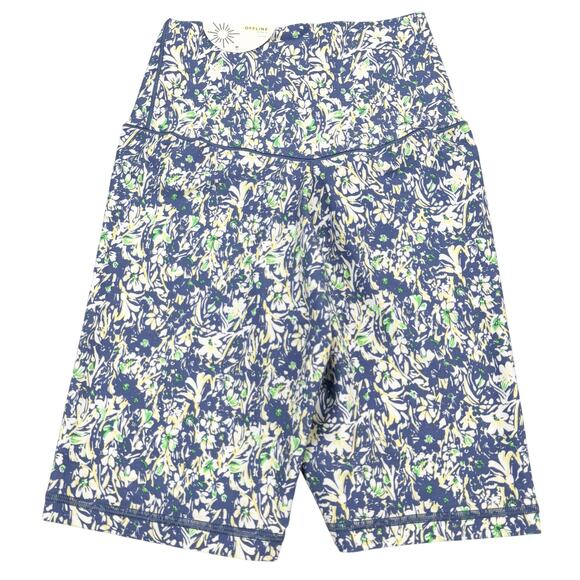 NWT OFFLINE By Aerie Real High Waisted Crossover 7" Bike Short Size Medium Blue - Picture 6 of 6